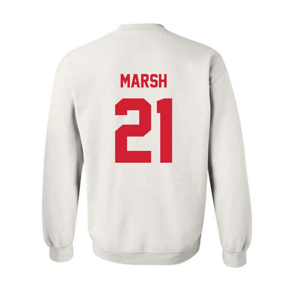 Arkansas State - NCAA Women's Basketball : Monica Marsh - Classic Shersey Crewneck Sweatshirt-1