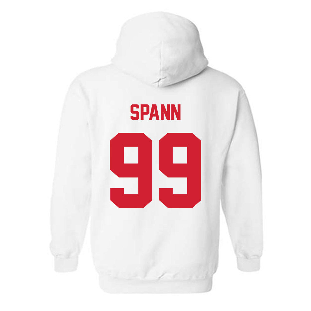 Arkansas State - NCAA Football : Tj Spann - Classic Shersey Hooded Sweatshirt-1