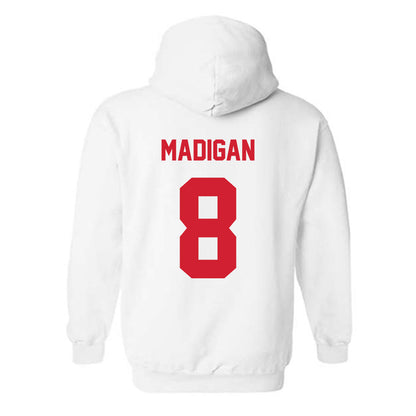 Arkansas State - NCAA Women's Volleyball : Erin Madigan - Hooded Sweatshirt