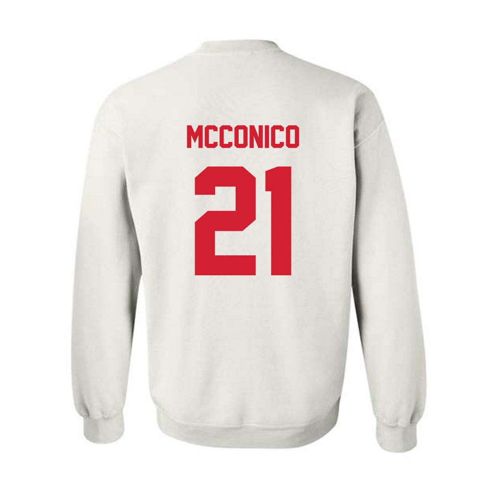 Arkansas State - NCAA Football : Malik McConico - Classic Shersey Crewneck Sweatshirt-1