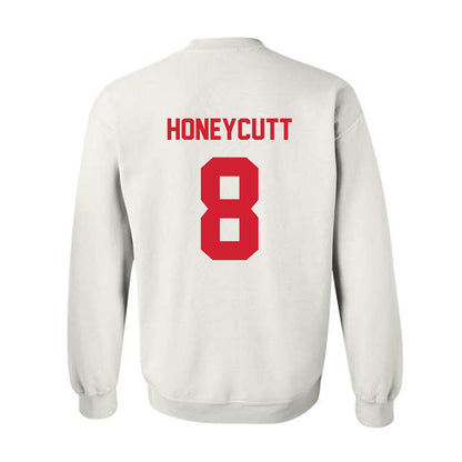 Arkansas State - NCAA Men's Basketball : Weston Honeycutt - Classic Shersey Crewneck Sweatshirt-1