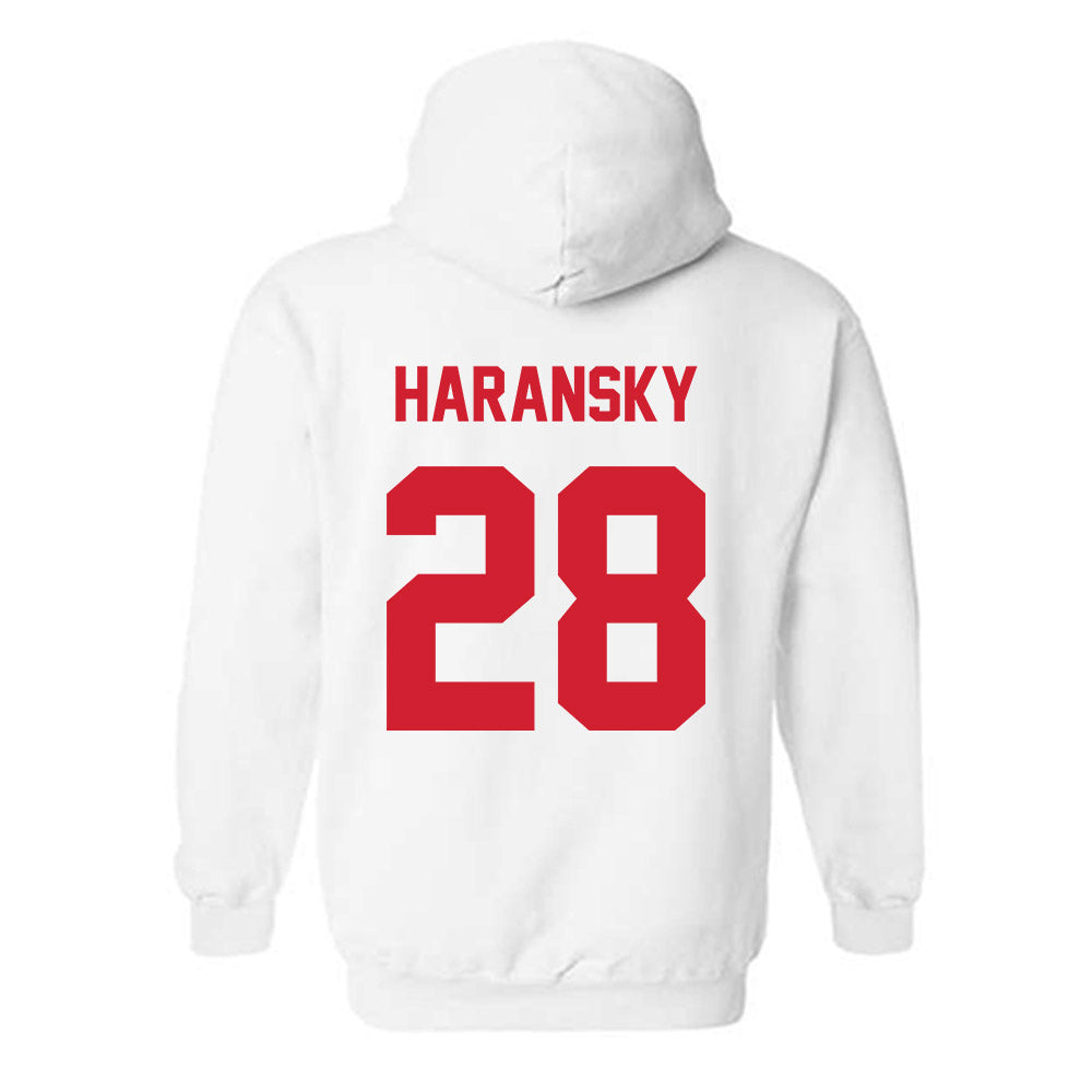Arkansas State - NCAA Women's Soccer : Katy Haransky - Classic Shersey Hooded Sweatshirt-1