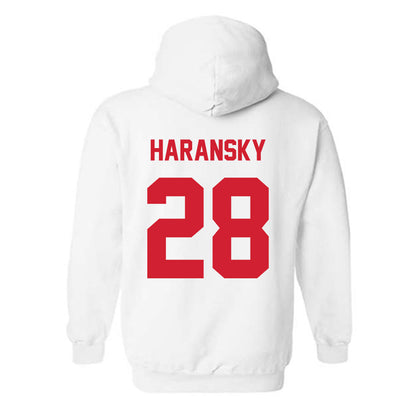 Arkansas State - NCAA Women's Soccer : Katy Haransky - Classic Shersey Hooded Sweatshirt-1