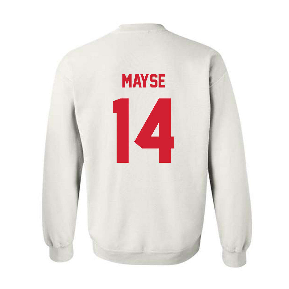 Arkansas State - NCAA Baseball : Myles Mayse - Classic Shersey Crewneck Sweatshirt-1