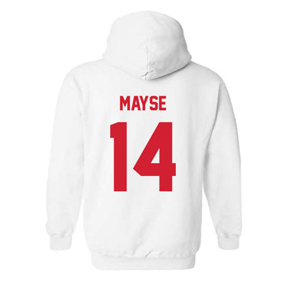 Arkansas State - NCAA Baseball : Myles Mayse - Classic Shersey Hooded Sweatshirt-1