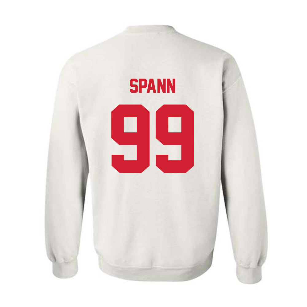 Arkansas State - NCAA Football : Tj Spann - Classic Shersey Crewneck Sweatshirt-1
