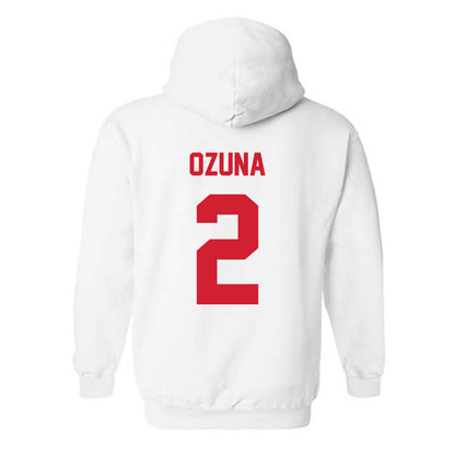 Arkansas State - NCAA Women's Volleyball : Adison Ozuna - Classic Shersey Hooded Sweatshirt-1