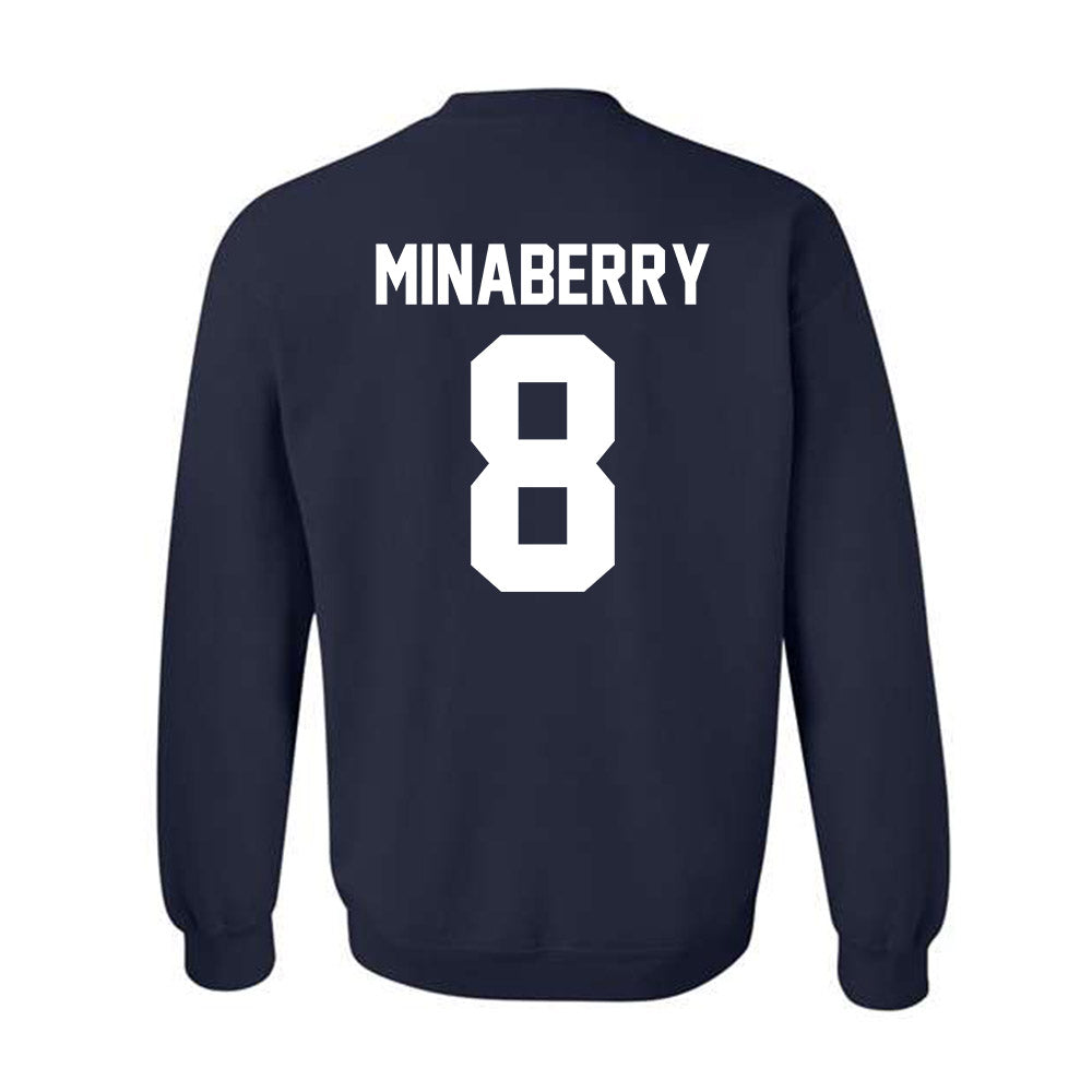 FAU - NCAA Baseball : Justin Minaberry - Crewneck Sweatshirt-1