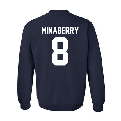 FAU - NCAA Baseball : Justin Minaberry - Crewneck Sweatshirt-1