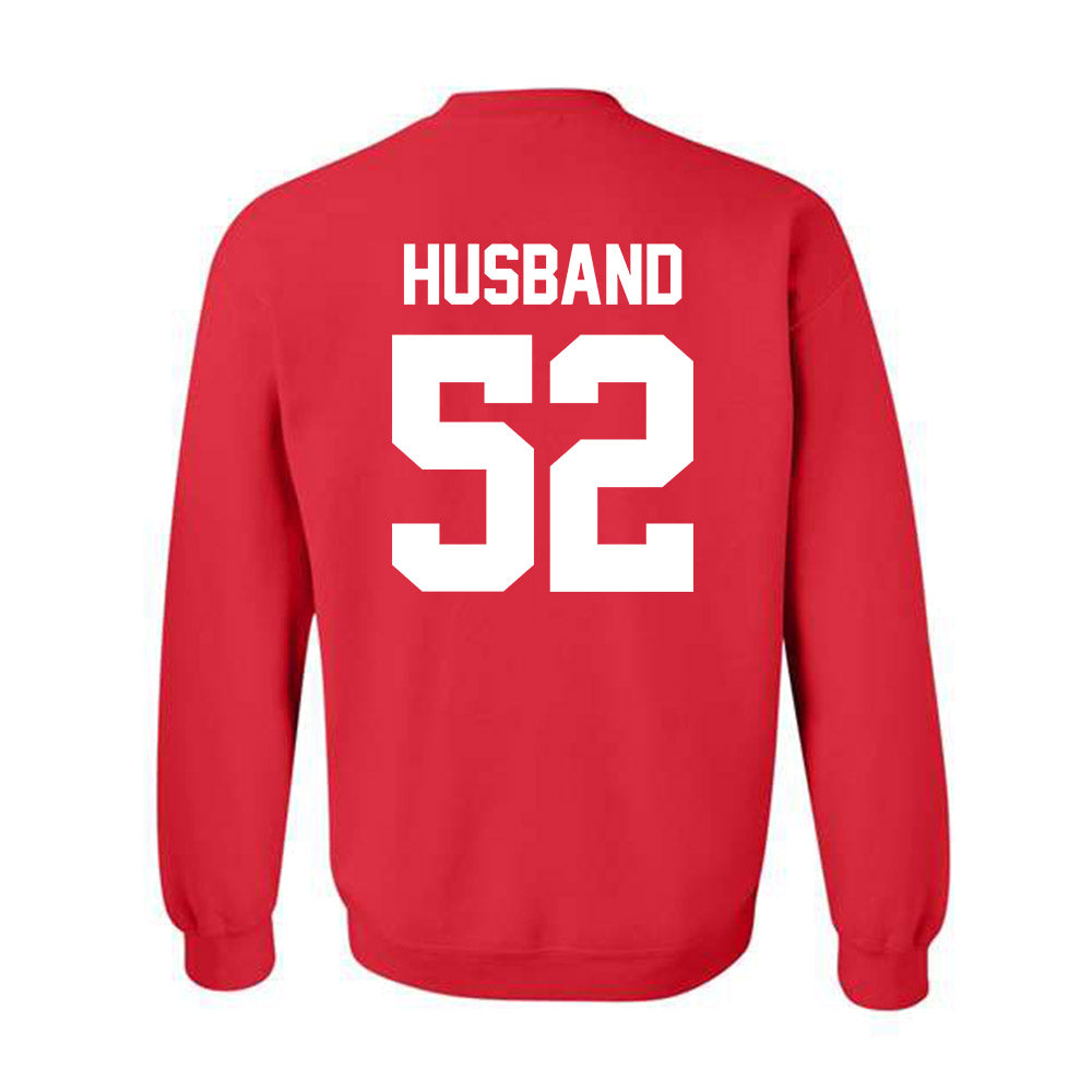 FAU - NCAA Football : Logan Husband - Crewneck Sweatshirt-1