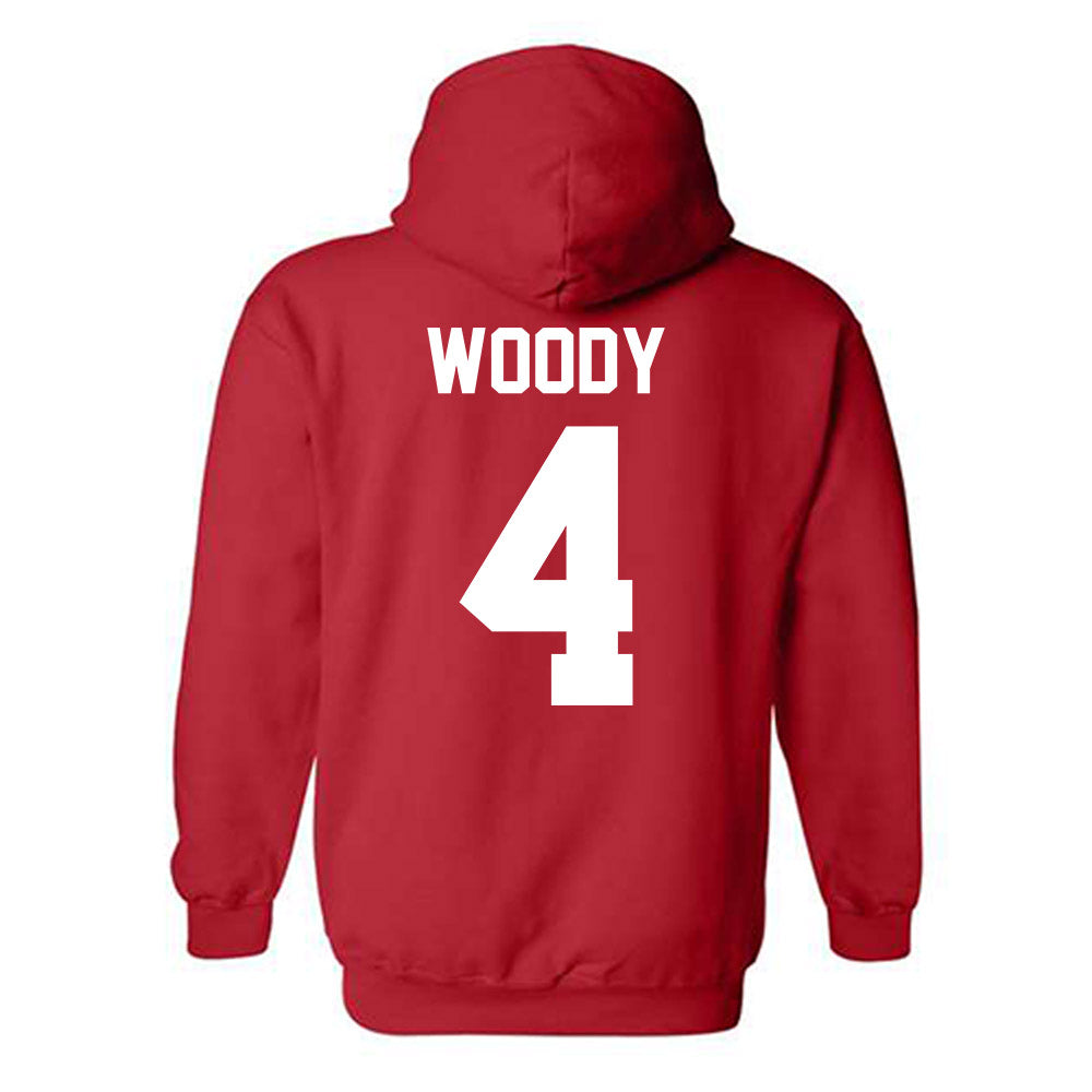 FAU - NCAA Football : Antojuan Woody - Hooded Sweatshirt-1
