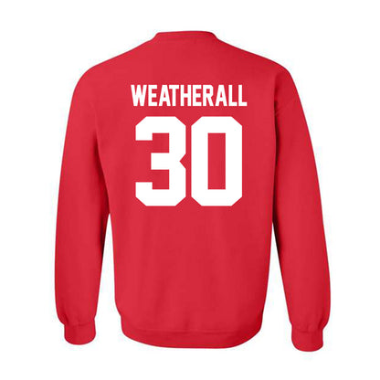 FAU - NCAA Football : Justin Weatherall - Crewneck Sweatshirt-1