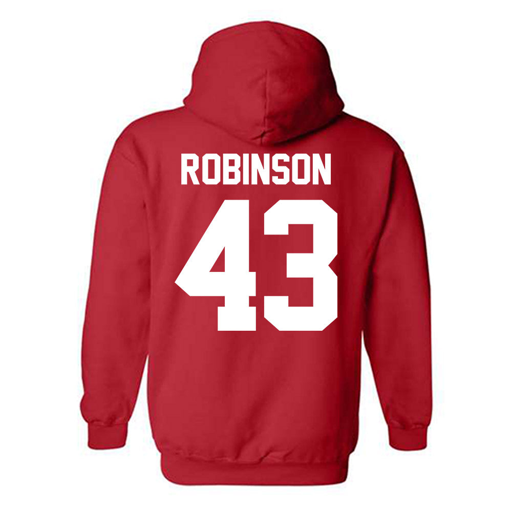 FAU - NCAA Baseball : Dalton Robinson - Hooded Sweatshirt-1