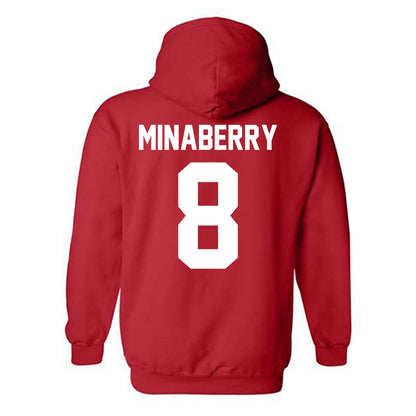 FAU - NCAA Baseball : Justin Minaberry - Hooded Sweatshirt-1