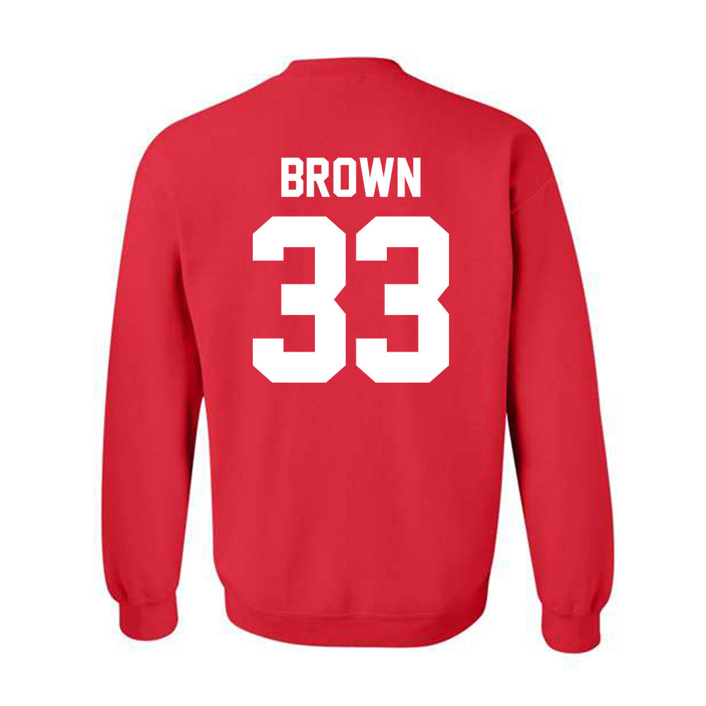 FAU - NCAA Football : Almari Brown - Crewneck Sweatshirt-1