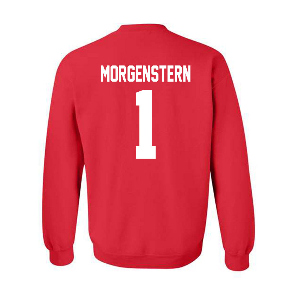 FAU - NCAA Beach Volleyball : Denisse Morgenstern - Crewneck Sweatshirt-1