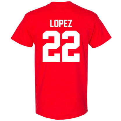 FAU - NCAA Baseball : Jonathan Lopez - T-Shirt-1