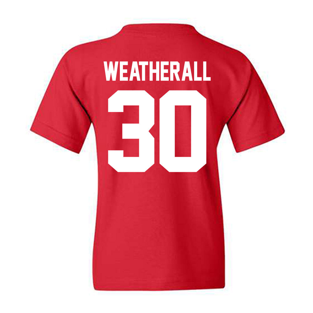 FAU - NCAA Football : Justin Weatherall - Youth T-Shirt-1