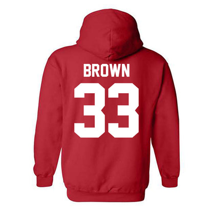 FAU - NCAA Football : Almari Brown - Hooded Sweatshirt-1