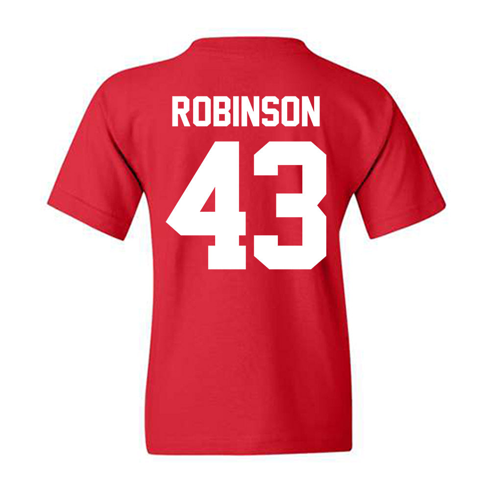 FAU - NCAA Baseball : Dalton Robinson - Youth T-Shirt-1