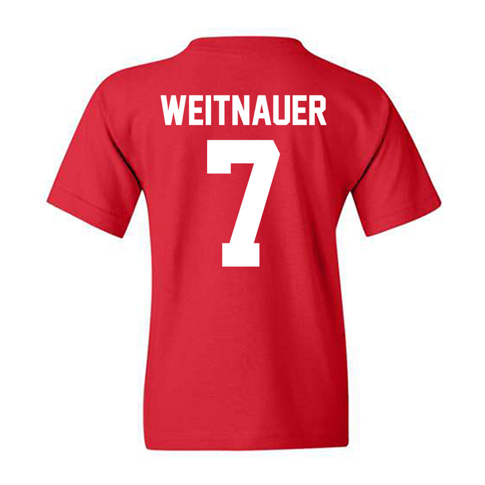 FAU - NCAA Beach Volleyball : Kate Weitnauer - Youth T-Shirt-1
