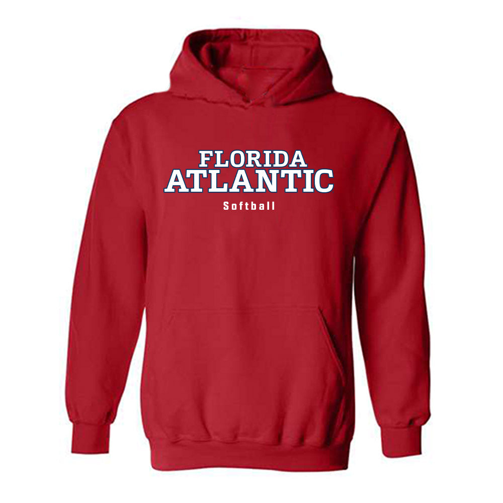 FAU - NCAA Softball : Makenna Lee - Hooded Sweatshirt-0