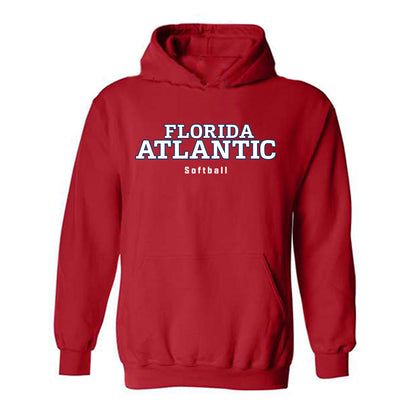 FAU - NCAA Softball : Makenna Lee - Hooded Sweatshirt-0