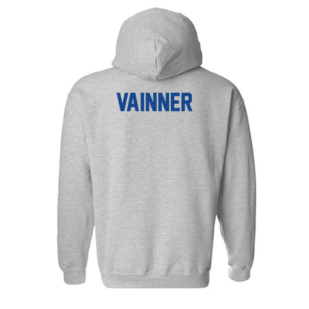 Grand Valley - NCAA Men's Track & Field : Brennan Vainner - Classic Shersey Hooded Sweatshirt-1