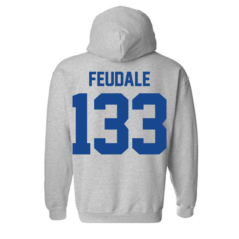 Grand Valley - NCAA Wrestling : Mason Feudale - Classic Shersey Hooded Sweatshirt-1