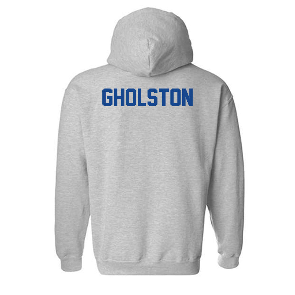 Grand Valley - NCAA Men's Track & Field : Aaron Gholston - Classic Shersey Hooded Sweatshirt-1