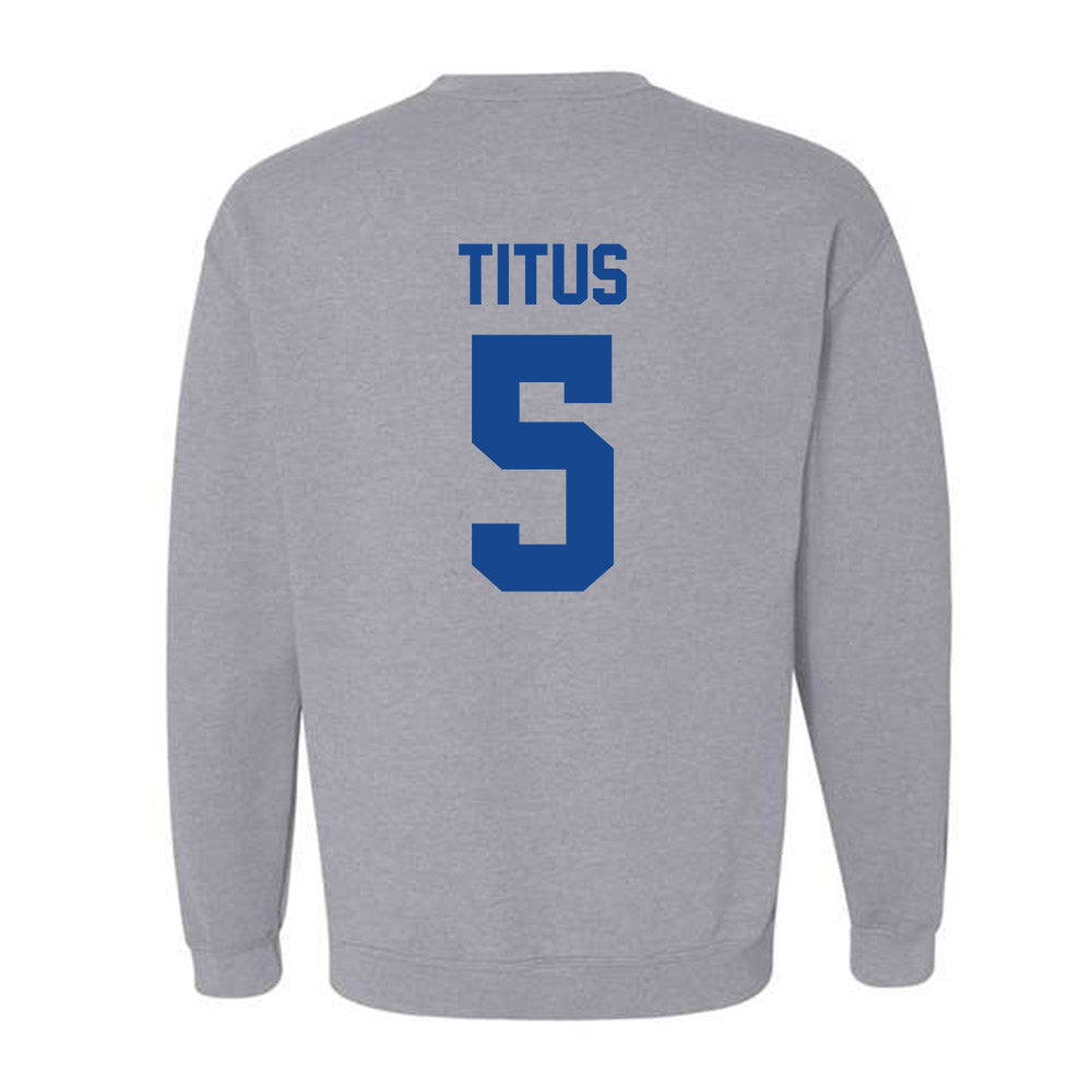 Grand Valley - NCAA Women's Lacrosse : Sophie Titus - Classic Shersey Crewneck Sweatshirt-1