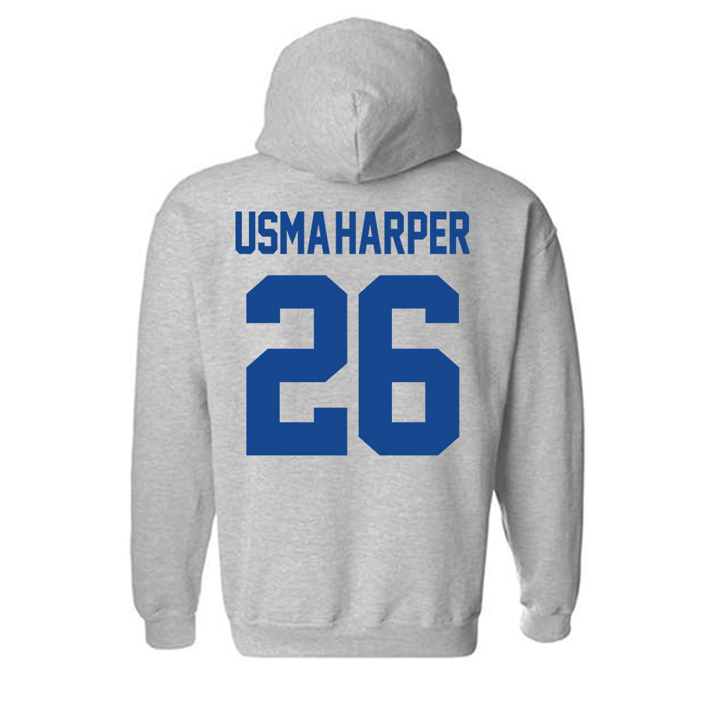 Grand Valley - NCAA Football : Syone Usma-Harper - Classic Shersey Hooded Sweatshirt-1