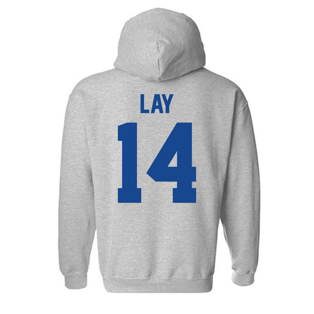Grand Valley - NCAA Women's Basketball : Avery Lay - Classic Shersey Hooded Sweatshirt-1