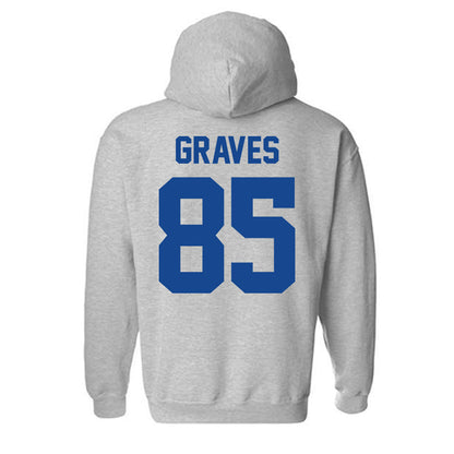 Grand Valley - NCAA Football : Eli Graves - Classic Shersey Hooded Sweatshirt-1