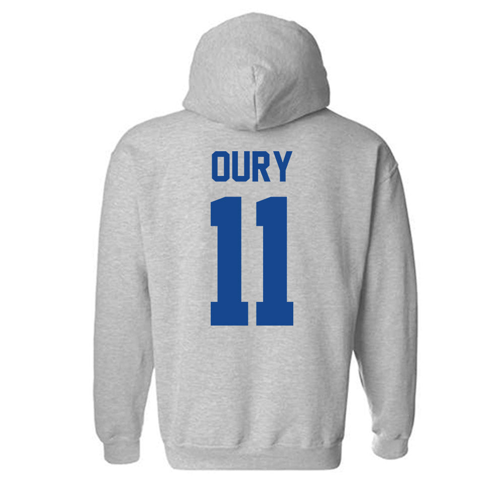 Grand Valley - NCAA Football : Noah Oury - Classic Shersey Hooded Sweatshirt-1