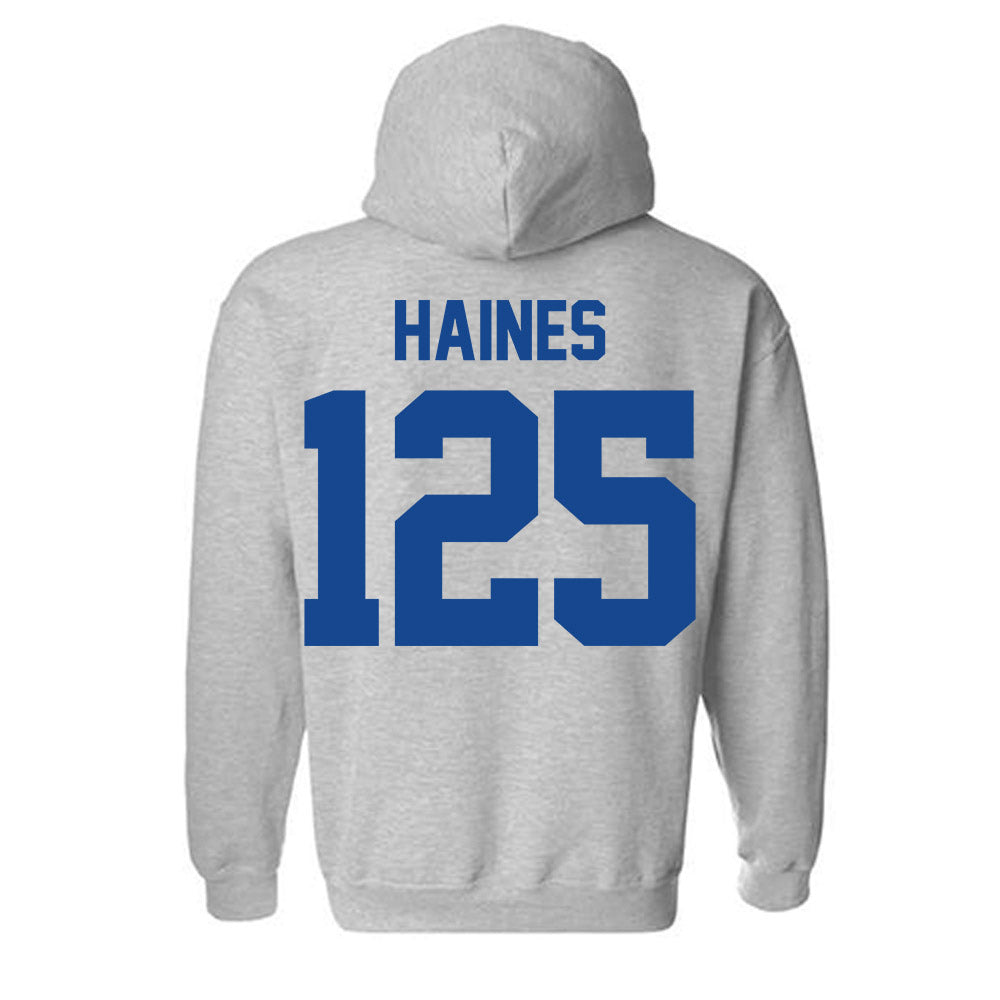 Grand Valley - NCAA Wrestling : Mason Haines - Classic Shersey Hooded Sweatshirt-1