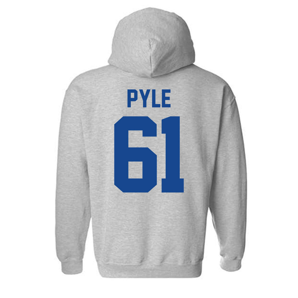 Grand Valley - NCAA Football : Cooper Pyle - Classic Shersey Hooded Sweatshirt-1