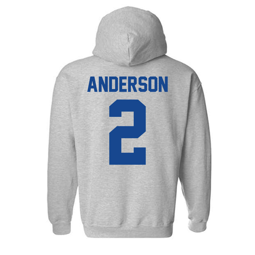 Grand Valley - NCAA Football : Josh Anderson - Classic Shersey Hooded Sweatshirt-1