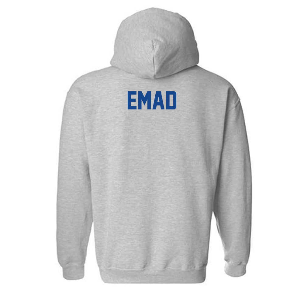 Grand Valley - NCAA Men's Swimming & Diving : Youssef Emad - Classic Shersey Hooded Sweatshirt-1