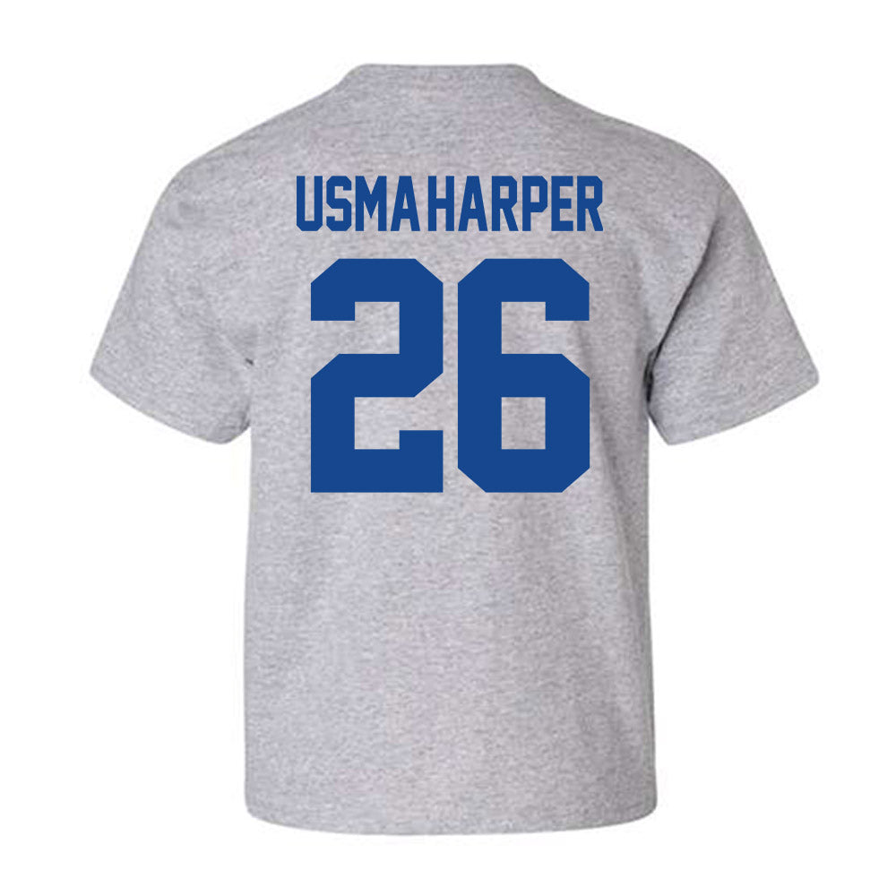 Grand Valley - NCAA Football : Syone Usma-Harper - Classic Shersey Youth T-Shirt-1