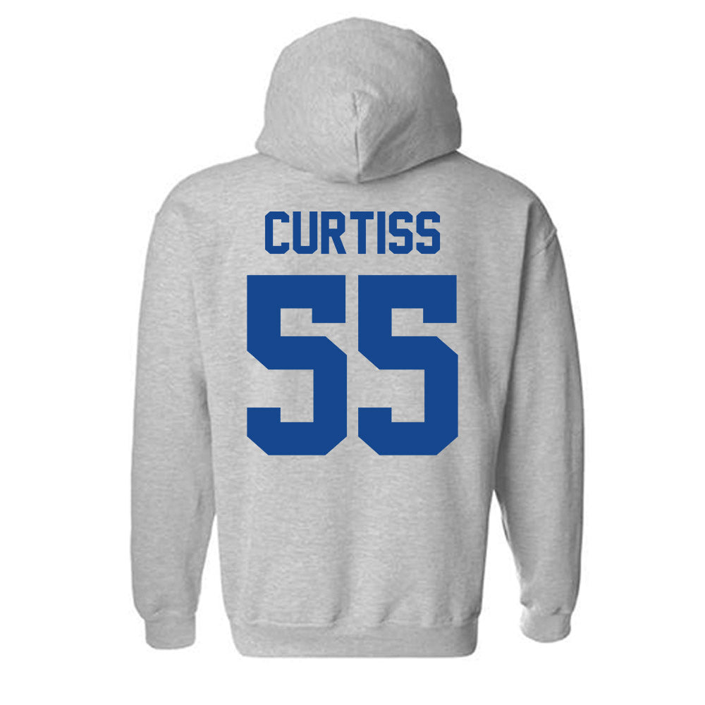 Grand Valley - NCAA Football : Evan Curtiss - Classic Shersey Hooded Sweatshirt-1