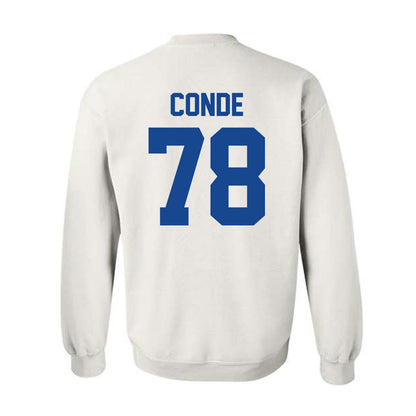 Grand Valley - NCAA Football : Jibriel Conde - Classic Shersey Crewneck Sweatshirt-1