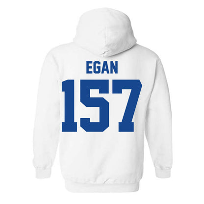 Grand Valley - NCAA Wrestling : Luke Egan - Classic Shersey Hooded Sweatshirt-1