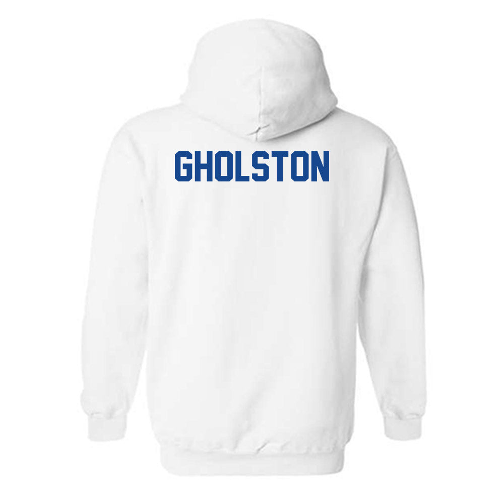 Grand Valley - NCAA Men's Track & Field : Aaron Gholston - Classic Shersey Hooded Sweatshirt-1
