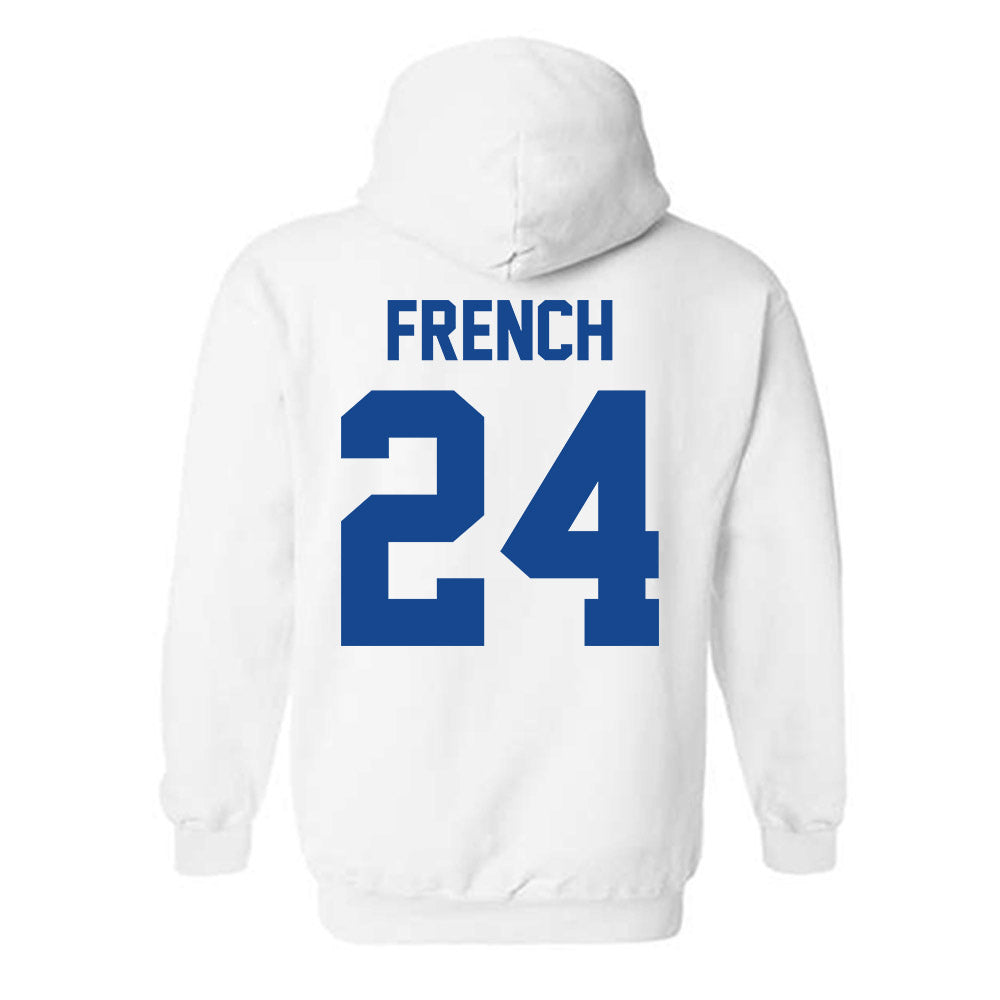 Grand Valley - NCAA Women's Soccer : Alli French - Classic Shersey Hooded Sweatshirt-1