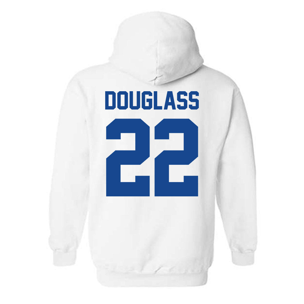 Grand Valley - NCAA Women's Soccer : Shea Douglass - Classic Shersey Hooded Sweatshirt-1