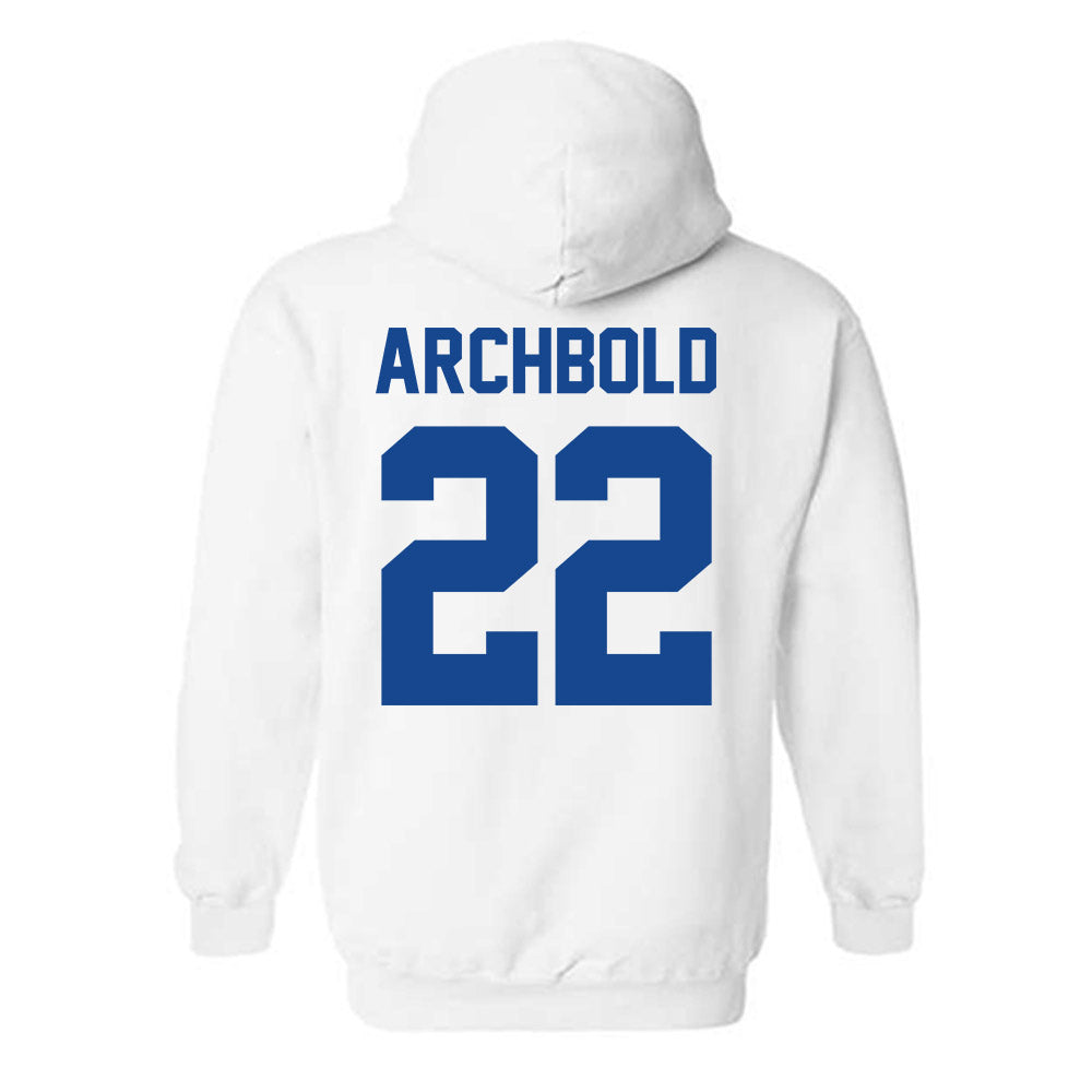 Grand Valley - NCAA Football : Jake Archbold - Classic Shersey Hooded Sweatshirt-1