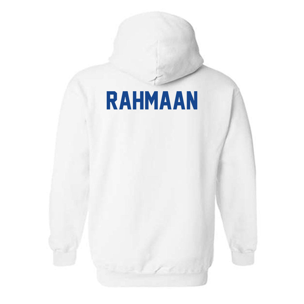 Grand Valley - NCAA Men's Swimming & Diving : Keiran Rahmaan - Classic Shersey Hooded Sweatshirt-1
