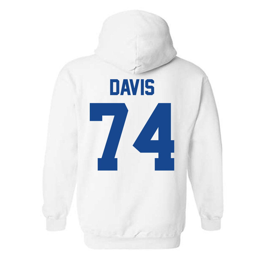 Grand Valley - NCAA Football : Jordan Davis - Classic Shersey Hooded Sweatshirt-1