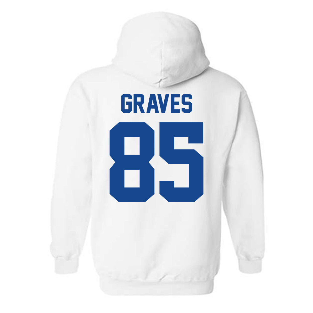 Grand Valley - NCAA Football : Eli Graves - Classic Shersey Hooded Sweatshirt-1